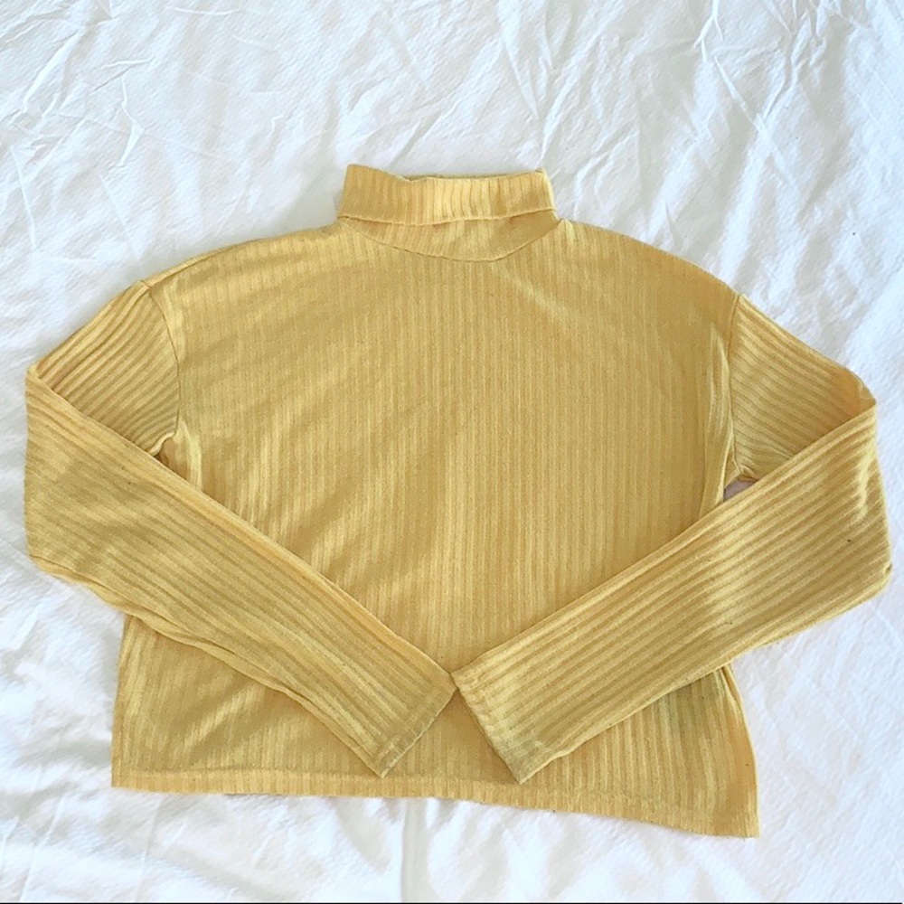 H&M | CROPPED TURTLE NECK LONG SLEEVE